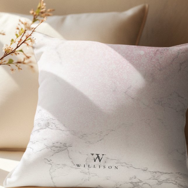 Luxury Marble Personalised design Cushion (Creator Uploaded)