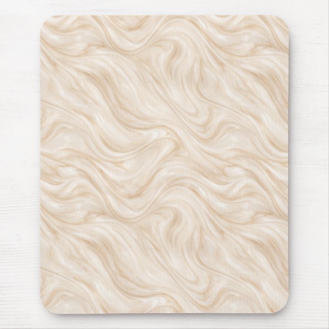 Luxury Marble Swirl Pattern Mouse Pad (Front)