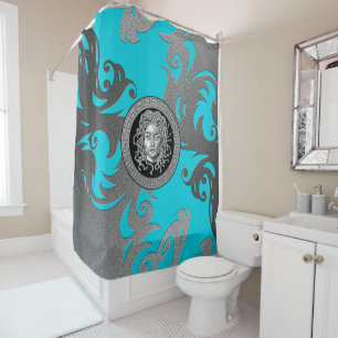 Luxury Medusa Shower Curtain