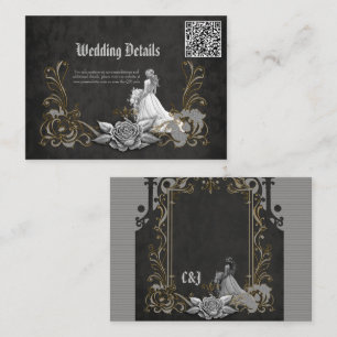 Luxury meets romance. enclosure card