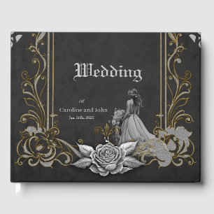Luxury meets romance. guest book