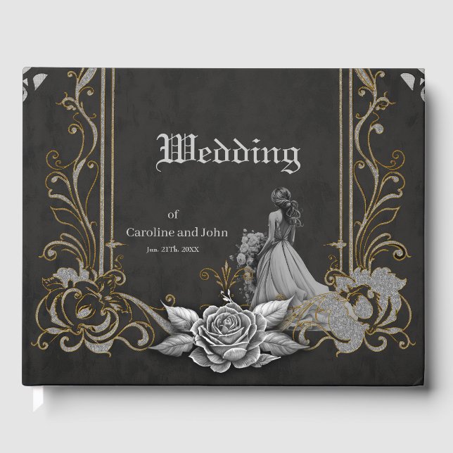 Luxury meets romance. guest book (Front)