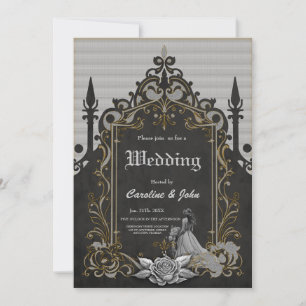 Luxury meets romance. invitation