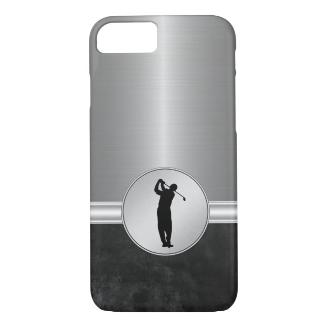 Luxury Men's Golf Theme Case-Mate iPhone Case (Back)