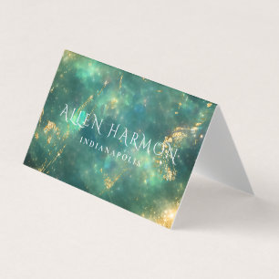 Luxury Minimal Custom Family Name 5-Minute Edit Business Card