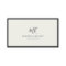 Luxury Minimal Monogram Black Ivory Chic Stylish