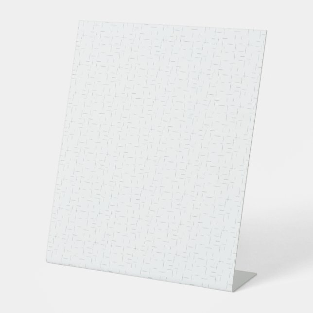 Luxury Minimalist Custom Display Sign (Front)