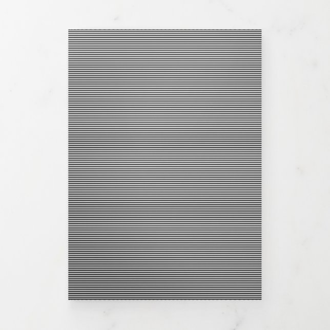 Luxury Minimalist Stripe Holiday Card (Cover)