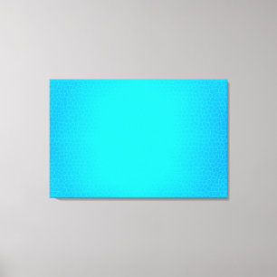 Luxury Modern Blue Art Sky Sun Stained Glass Canvas Print