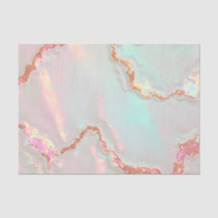 Luxury Modern Blush Pink Soft Mint Gold Collection Tissue Paper
