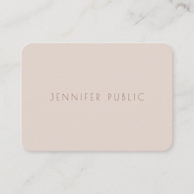 Luxury Modern Colour Harmony Professional Template Business Card (Front)