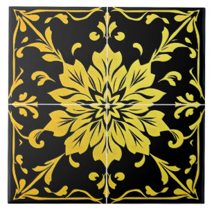 Luxury Modern Elegant Floral Collection Tile