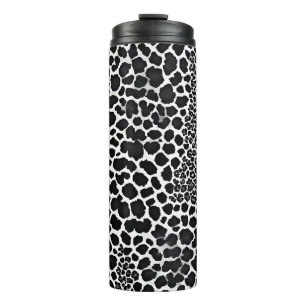 Luxury Modern White Leopard Elegant Collection Thermal Tumbler