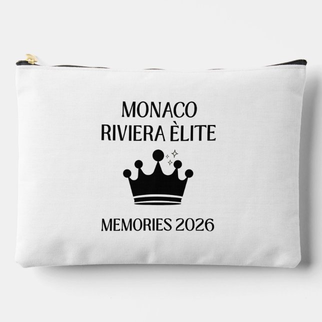 Luxury Monaco Riviera Elite 2026 Crown Pouch (Front)