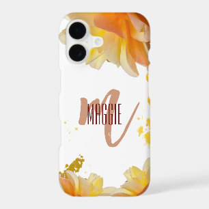 Luxury monogram floral l Modern and stylish