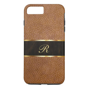 Luxury Monogram Leather Look Case-Mate iPhone Case