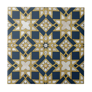 Luxury Moroccan Zellige Mosaic Seamless Pattern Tile