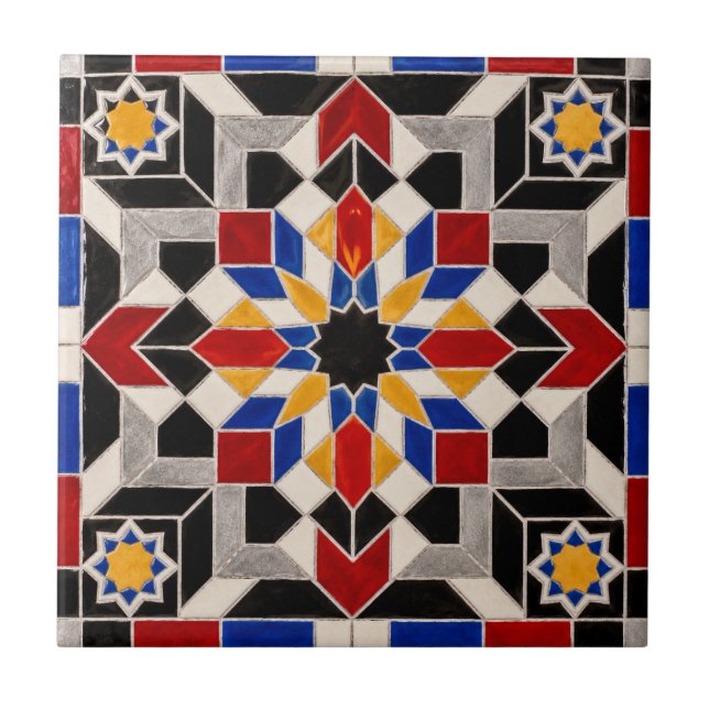 Luxury Moroccan Zellige Tile (Front)