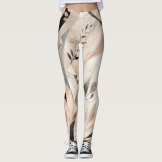Luxury Mosaic Printed Women's Athletic Leggings