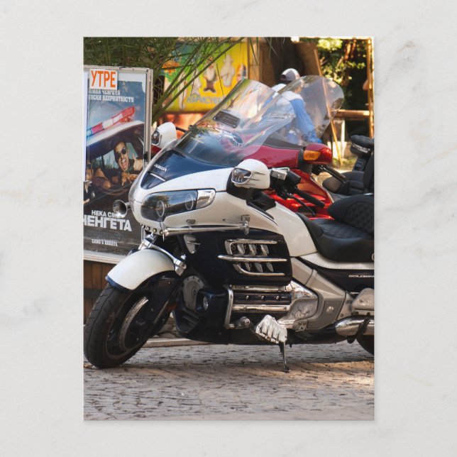 Luxury motorbikes postcard (Front)