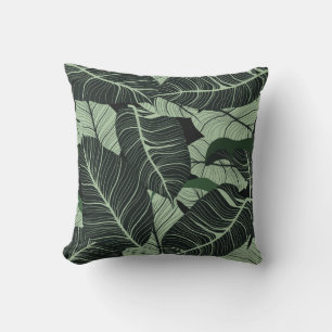 Luxury nature leaves background. Floral pattern, T Cushion