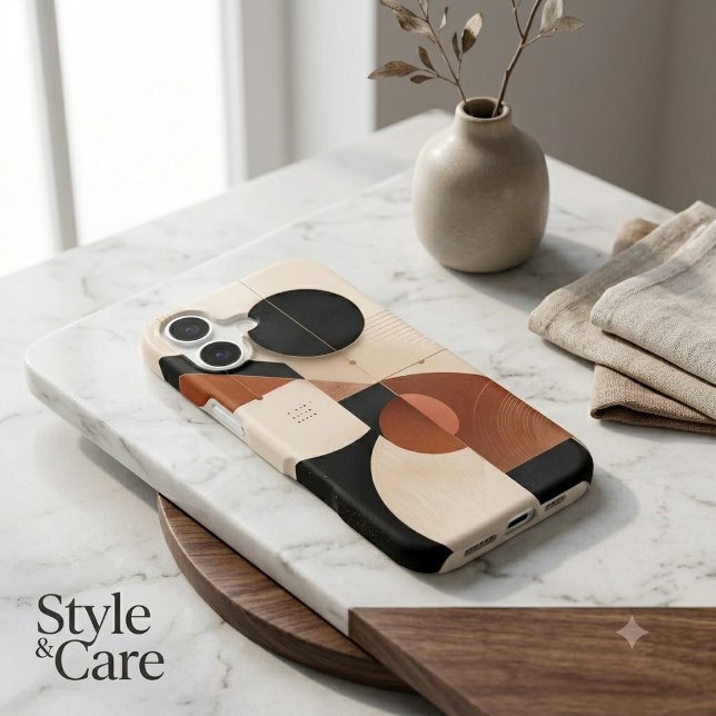 Luxury Neutral Geometric Aesthetic (Luxury Neutral Geometric Aesthetic iPhone 17 Case)