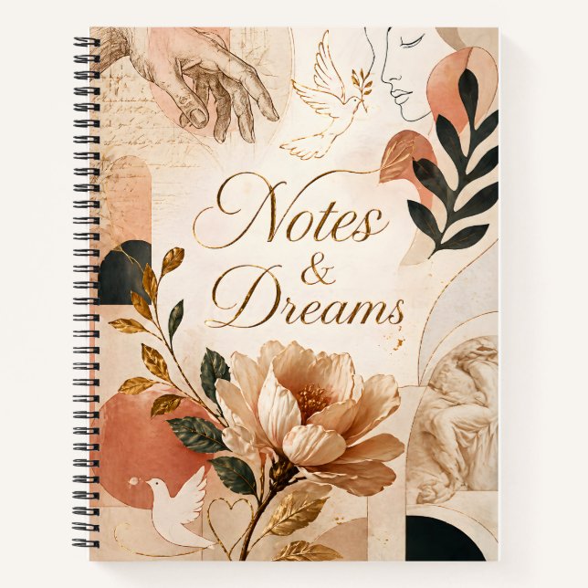 Luxury Notes & Dreams Journal (Front)