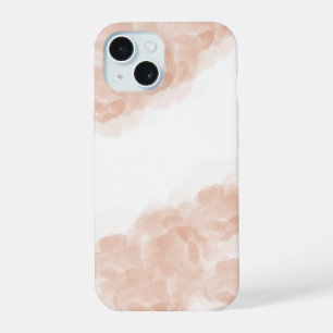 Luxury Orange Magic Rose Watercolor Abstract Art iPhone 15 Case