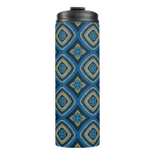 Luxury oriental seamless pattern thermal tumbler