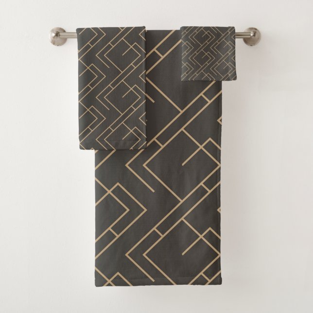 Luxury Ornaments 19 Bath Towel Set (Insitu)
