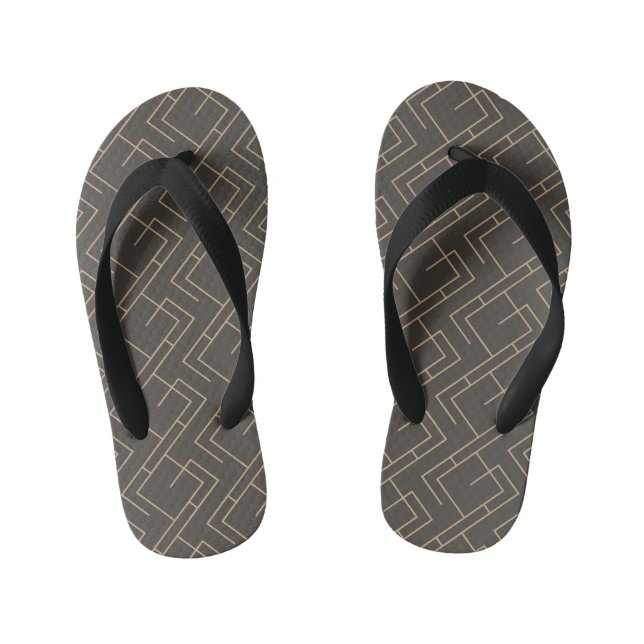 Luxury Ornaments 19 Kid's Jandals (Footbed)