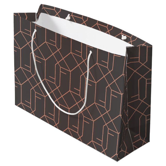 Luxury Ornaments 21 Large Gift Bag (Back Angled)