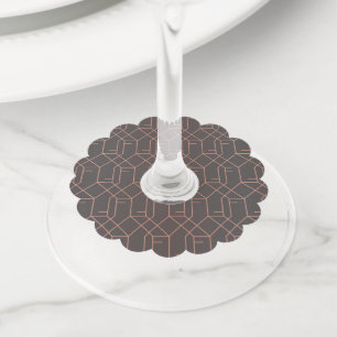 Luxury Ornaments 21 Wine Glass Tag