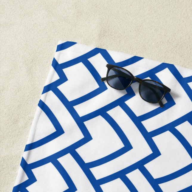 Luxury Ornaments 32 Beach Towel (In Situ)