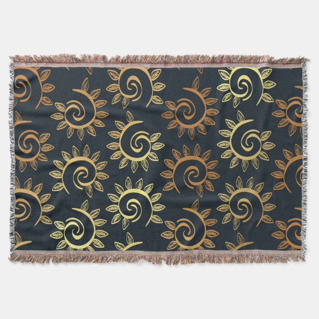 Luxury Ornaments 39 Throw Blanket (Front)