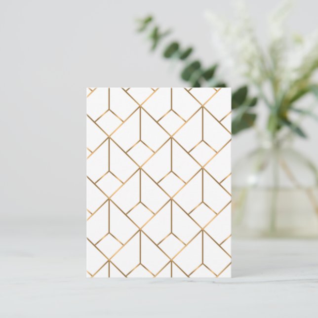 Luxury Ornaments 4 Holiday Postcard (Standing Front)