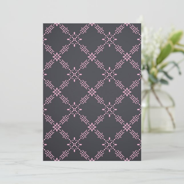Luxury Ornaments 5 Thank You Card (Standing Front)