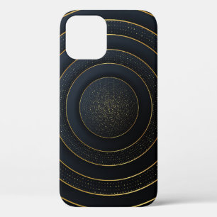 Luxury Paper Cut: Golden Gradient. iPhone 12 Case