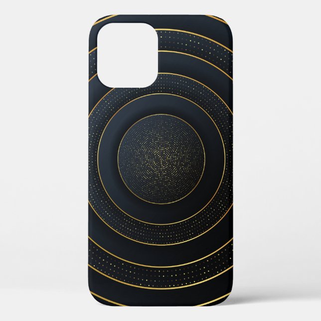 Luxury Paper Cut: Golden Gradient. Case-Mate iPhone Case (Back)