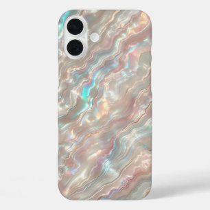 Luxury Pearlescent Agate Phone Case - Iridescent 