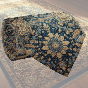 Luxury Persian Designer Rug   Faux Silk Neck Tie
