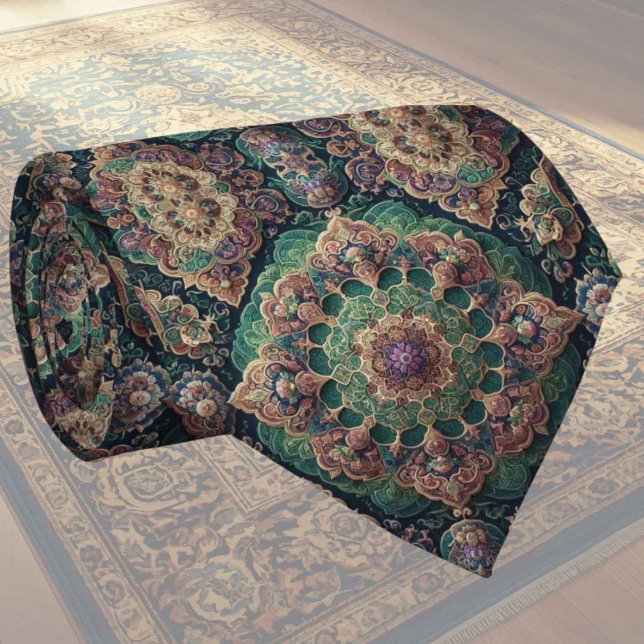 Luxury Persian Designer Rug | Faux Silk Neck Tie (Creator Uploaded)