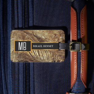 Luxury Personalised Luggage Tag