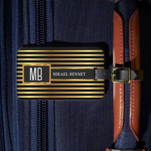 Luxury Personalised Luggage Tag
