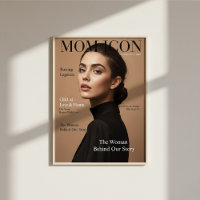 Luxury Personalized Mom Magazine Cover Photo Gift 