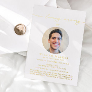 LUXURY Photo Celebration Of Life