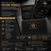 Luxury Photographer Business Card Design