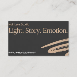 Luxury Photographer Business Card Template
