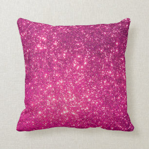 Luxury Pink Gold Glitter Cushion