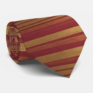 Luxury Popular Burgundy Gold Linen Collection Tie